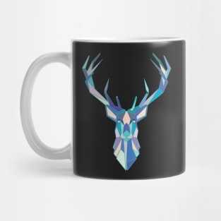 Geometric Polygonal Deer Mug